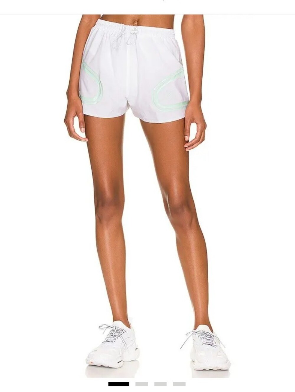 ADIDAS by Stella McCartney White Athletic Shorts